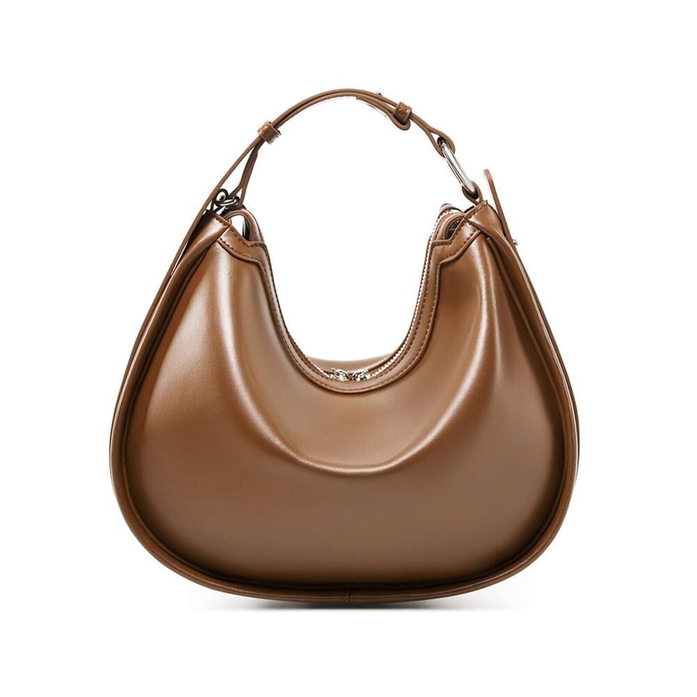 1071 Leather Shoulder Bags , Hobo Tote Purses Clutch Handbag, Crescent Bag